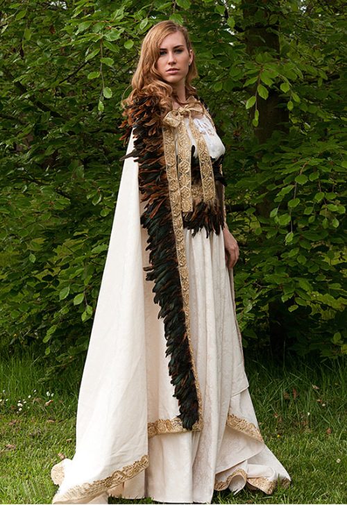 Capa y Vestido Medieval Xana